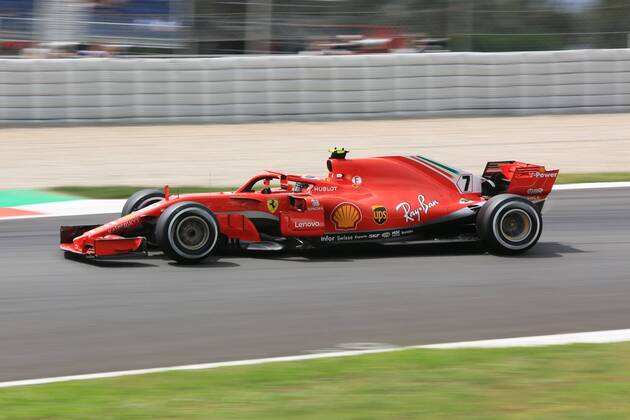 12th May, Circuit de Barcelona, Barcelona, Spain; Spanish Formula One Grand Prix, Saturday testing and qualifying; Scuderia Ferrari, Kimi Raikkonen  ActionPlus12023845