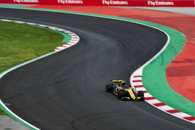 12th May, Circuit de Barcelona, Barcelona, Spain; Spanish Formula One Grand Prix, Saturday qualifying; Carlos Sainz of the Renault F1 Team in action during the Saturday practice session  ActionPlus12023875