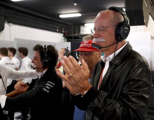 Motorsports: FIA Formula One World Championship WM Weltmeisterschaft 2018, Grand Prix of Spain, Dr. Dieter Zetsche Barcelona Spain