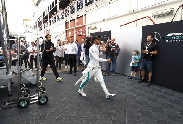 Motorsports: FIA Formula One World Championship WM Weltmeisterschaft 2018, Grand Prix of Spain, 44 Lewis Hamilton (GBR, Mercedes AMG Petronas Motorsport), Barcelona Spain