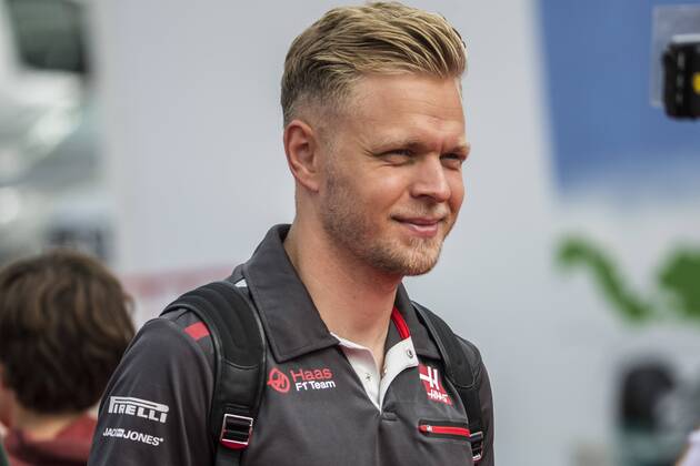May 12, 2018 - Montmelo, Spain - 20 Kevin Magnussen from Denmark with Haas F1 Team VF-18 Ferrari portrait during the Spanish Formula One Grand Prix at Circuit de Catalunya on March 12, 2018 in Montmelo, Spain. Spanish F1 Grand Prix - Qualifying  - ZUMAn230 20180512_zaa_n230_679 Copyright: xXavierxBonillax