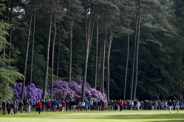Illustration picture shows the first round (out of four) of the Belgian Knockout golf tournament in Schilde, part of the European Tour, Thursday 17 May 2018. DIRKxWAEM  x05347560x