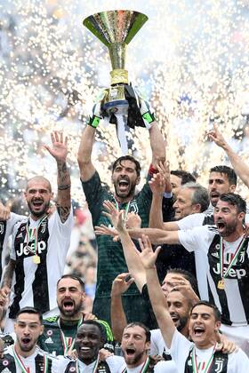 Mg Torino 19 05 2018 - campionato di calcio serie A Juventus-Hellas Verona foto Matteo Gribaudi Image nella foto: Gianluigi Buffon 