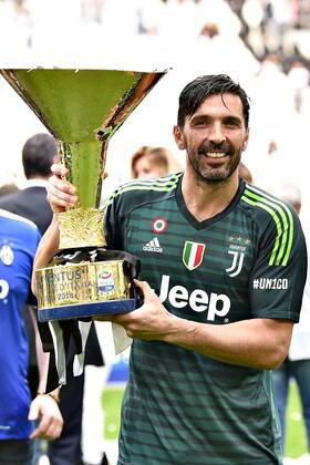 Mg Torino 19 05 2018 - campionato di calcio serie A Juventus-Hellas Verona foto Matteo Gribaudi Image nella foto: Gianluigi Buffon 