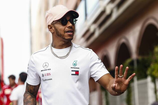 May 23, 2018 - Montecarlo, Monaco - 44 Lewis Hamilton from Great Britain Mercedes W09 Hybrid EQ Power+ team Mercedes GP portrait during the Monaco Formula One Grand Prix at Monaco on 23th of May, 2018 in Montecarlo, Monaco. F1 Grand Prix of Monaco - Previews  - ZUMAn230 20180523_zaa_n230_818 Copyright: xXavierxBonillax