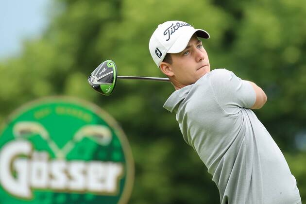 GOLF - Goesser Open 2018 MARIA LANKOWITZ,AUSTRIA,24.MAY.18 - GOLF - Goesser Open, GC Erzherzog Johann. Image shows Timon Baltl (AUT). GEPAxpictures xChristianxWalgram
