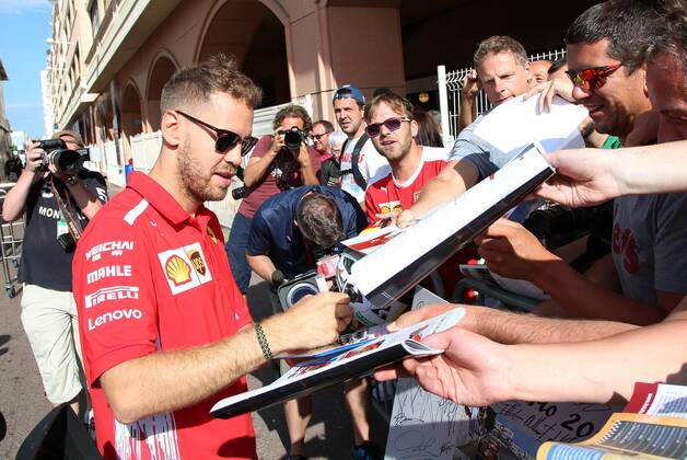 Sebastian Vettel Scuderia Ferrari formula 1 GP Monaco 24 05 2018 Photo mspb Jean Pentin Sebastian Vettel Formula 1 GP Monaco 2018