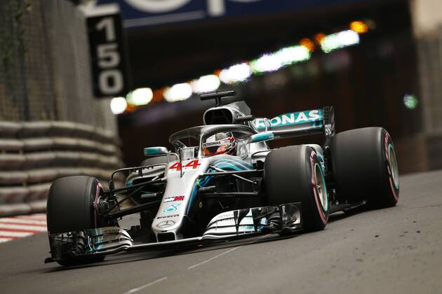 Motorsports: FIA Formula One World Championship WM Weltmeisterschaft 2018, Grand Prix of Monaco, 44 Lewis Hamilton (GBR, Mercedes AMG Petronas Motorsport), Monte Carlo Monaco