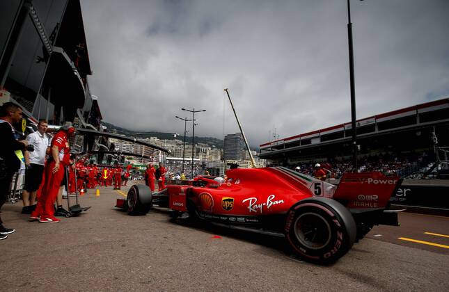 Motorsports: FIA Formula One World Championship WM Weltmeisterschaft 2018, Grand Prix of Monaco, 5 Sebastian Vettel (GER, Scuderia Ferrari), Monte Carlo Monaco