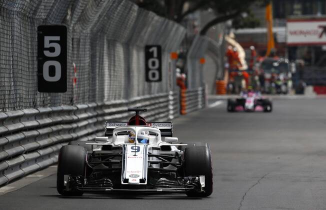 Motorsports: FIA Formula One World Championship WM Weltmeisterschaft 2018, Grand Prix of Monaco, 9 Marcus Ericsson (SWE, Alfa Romeo Sauber F1 Team), Monte Carlo Monaco