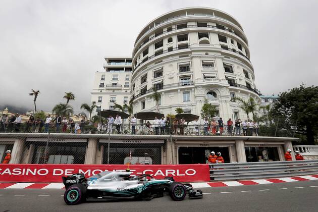 Photo4 LaPresse 24 05 2018 Monte Carlo, Monaco Grand Prix Formula One Monaco 2018 In the pic: Valtteri Bottas (FIN) Mercedes AMG F1 W09 & xa9; Photo4 LaPresse 24 05 2018 Monte Carlo, Monaco Sport Grand Prix Formula One Monaco 2018 In the pic: Valtteri Bottas (FIN) Mercedes AMG F1 W09  Copyright: xPhoto4 LaPressex