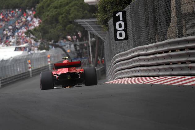 Photo4 LaPresse 24 05 2018 Monte Carlo, Monaco Grand Prix Formula One Monaco 2018 In the pic: Kimi Raikkonen (FIN) Scuderia Ferrari SF71H & xa9; Photo4 LaPresse 24 05 2018 Monte Carlo, Monaco Sport Grand Prix Formula One Monaco 2018 In the pic: Kimi Raikkonen (FIN) Scuderia Ferrari SF71H  Copyright: xPhoto4 LaPressex