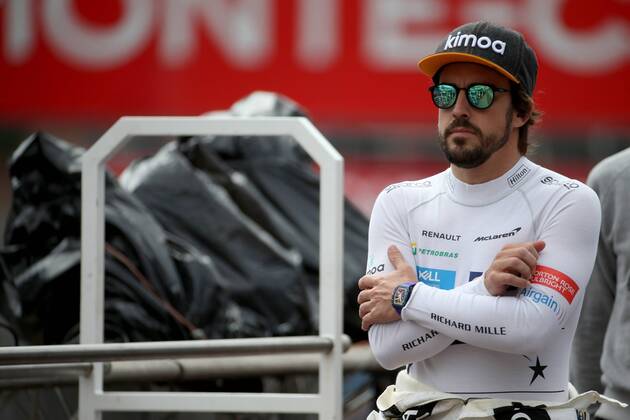 Photo4 LaPresse 24 05 2018 Monte Carlo, Monaco Grand Prix Formula One Monaco 2018 In the pic: Fernando Alonso (ESP) McLaren MCL32 & xa9; Photo4 LaPresse 24 05 2018 Monte Carlo, Monaco Sport Grand Prix Formula One Monaco 2018 In the pic: Fernando Alonso (ESP) McLaren MCL32  Copyright: xPhoto4 LaPressex