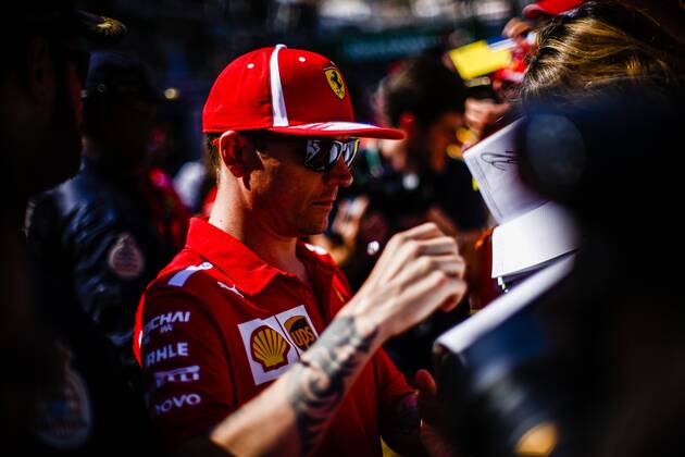 May 25, 2018 - Montecarlo, Monaco - 07 Kimi Raikkonen from Finland Scuderia Ferrari SF71H portrait during the Monaco Formula One Grand Prix at Monaco on 25th of May, 2018 in Montecarlo, Monaco. F1 Grand Prix of Monaco - Previews  - ZUMAn230 20180525_zaa_n230_878 Copyright: xXavierxBonillax