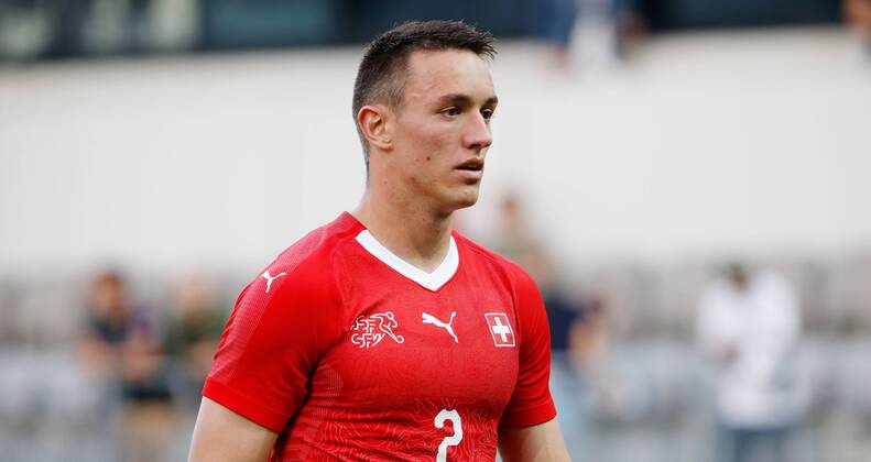 25 05 2018 Tissot Arena Biel SWITZERLAND International Football U21 Switzerland France Silvan Hefti Switzerland U21