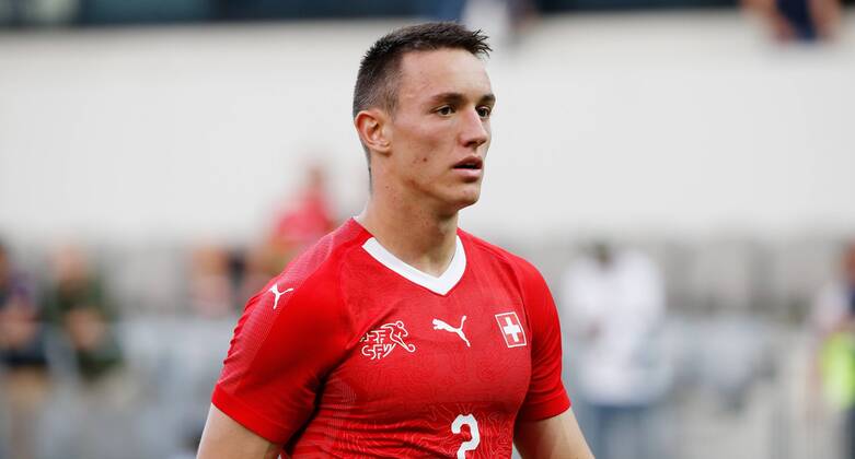25 05 2018 Tissot Arena Biel SWITZERLAND International Football U21 Switzerland France Silvan Hefti Switzerland U21