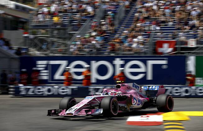 Motorsports: FIA Formula One World Championship WM Weltmeisterschaft 2018, Grand Prix of Monaco, 31 Esteban Ocon (FRA, Sahara Force India F1 Team), Monte Carlo Monaco