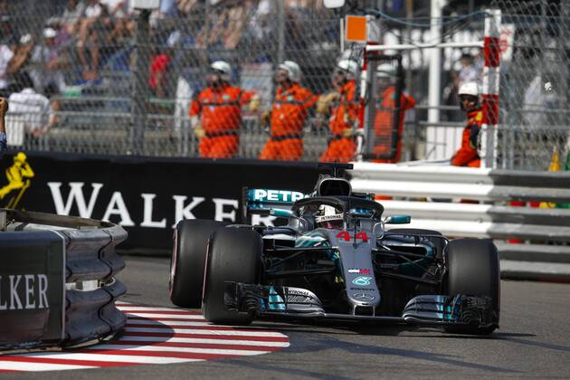 Motorsports: FIA Formula One World Championship WM Weltmeisterschaft 2018, Grand Prix of Monaco, 44 Lewis Hamilton (GBR, Mercedes AMG Petronas Motorsport), Monte Carlo Monaco