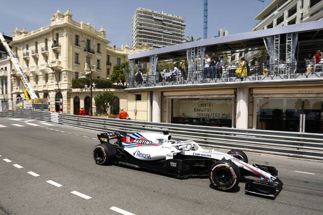 Motorsports: FIA Formula One World Championship WM Weltmeisterschaft 2018, Grand Prix of Monaco, 18 Lance Stroll (CAN, Williams Martini Racing), Monte Carlo Monaco