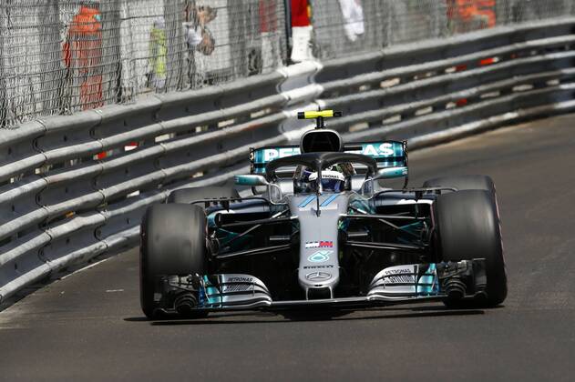 Motorsports: FIA Formula One World Championship WM Weltmeisterschaft 2018, Grand Prix of Monaco, 77 Valtteri Bottas (FIN, Mercedes AMG Petronas Motorsport), Monte Carlo Monaco