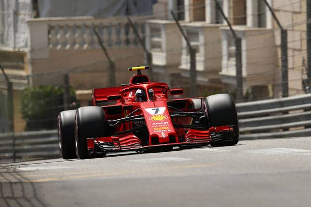 Motorsports: FIA Formula One World Championship WM Weltmeisterschaft 2018, Grand Prix of Monaco, 7 Kimi Raikkonen (FIN, Scuderia Ferrari), Monte Carlo Monaco