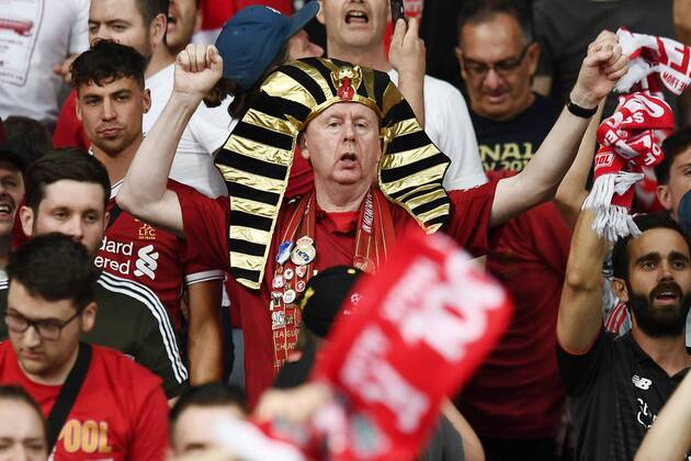 Mg Kiev (Ucraina) 26 05 2018 - finale Champions League Real Madrid-Liverpool foto Matteo Gribaudi Image nella foto: tifosi Liverpool