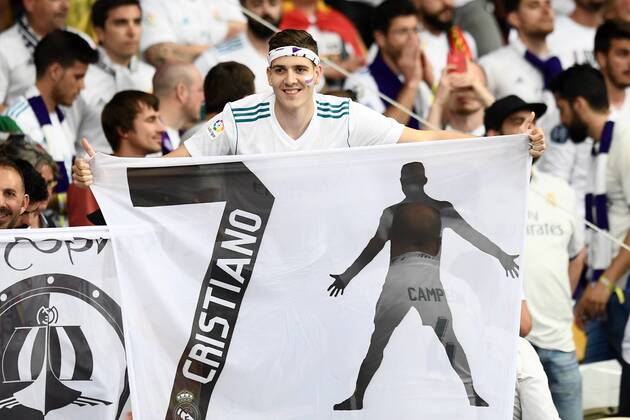 Mg Kiev (Ucraina) 26 05 2018 - finale Champions League Real Madrid-Liverpool foto Matteo Gribaudi Image nella foto: tifosi Real Madrid