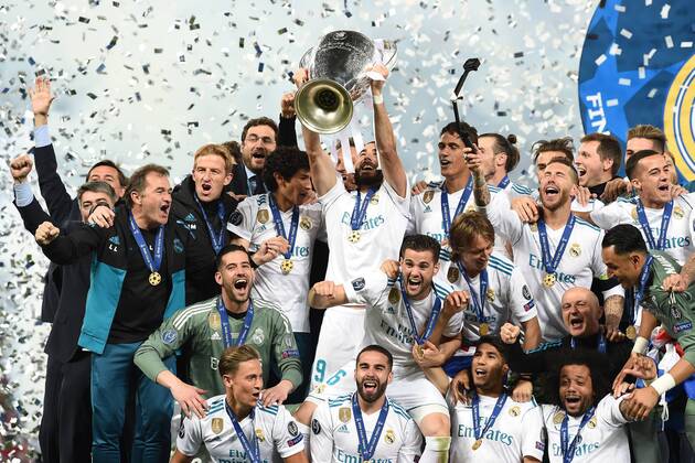 Mg Kiev (Ucraina) 26 05 2018 - finale Champions League Real Madrid-Liverpool foto Matteo Gribaudi Image nella foto: Karim Benzema