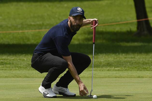 Photo Richard Morgano - LaPresse 30 May 2018 - Brescia (Italy) Golf Garda Golf - Soiano del Garda 75& xb0; Open D Italia Rolex Pro-AM In the pic: Borja Valero  Copyright: xLaPresse RichardxMorganox