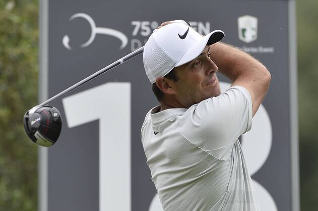 Photo Richard Morgano - LaPresse 30 May 2018 - Brescia (Italy) Golf Garda Golf - Soiano del Garda 75& xb0; Open D Italia Rolex Pro-AM In the pic: Francesco Molinari  Copyright: xLaPresse RichardxMorganox