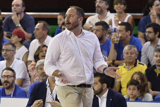 Photo Richard Morgano - LaPresse 30 May 2018 - Brescia (Italy) Basket Serie A basket season 2017-2018 Playoff Semifinals Game 4 Germani Brescia vs EA7 Emporio Armani Olimpia Milano In the pic: Andrea Diana Copyright: xLaPresse RichardxMorganox