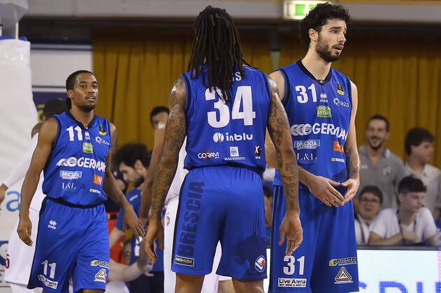 Photo Richard Morgano - LaPresse 30 May 2018 - Brescia (Italy) Basket Serie A basket season 2017-2018 Playoff Semifinals Game 4 Germani Brescia vs EA7 Emporio Armani Olimpia Milano In the pic: Michele Vitali Copyright: xLaPresse RichardxMorganox