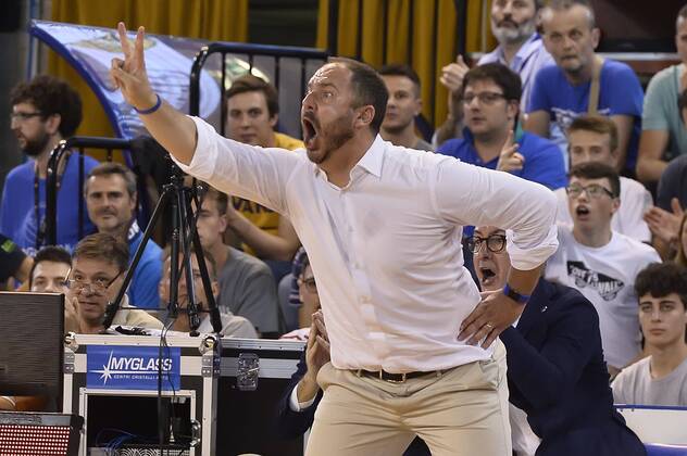 Photo Richard Morgano - LaPresse 30 May 2018 - Brescia (Italy) Basket Serie A basket season 2017-2018 Playoff Semifinals Game 4 Germani Brescia vs EA7 Emporio Armani Olimpia Milano In the pic: Andrea Diana Copyright: xLaPresse RichardxMorganox