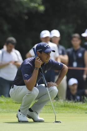 Photo Richard Morgano - LaPresse 02 June 2018 - Brescia (Italy) Golf Garda Golf - Soiano del Garda 75& xb0; Open D Italia Game 3 In the pic: Matteo Manassero  Copyright: xRichardxMorgano LaPresse LaPressx