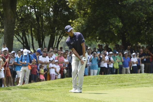 Photo Richard Morgano - LaPresse 02 June 2018 - Brescia (Italy) Golf Garda Golf - Soiano del Garda 75& xb0; Open D Italia Game 3 In the pic: Matteo Manassero  Copyright: xRichardxMorgano LaPresse LaPressx