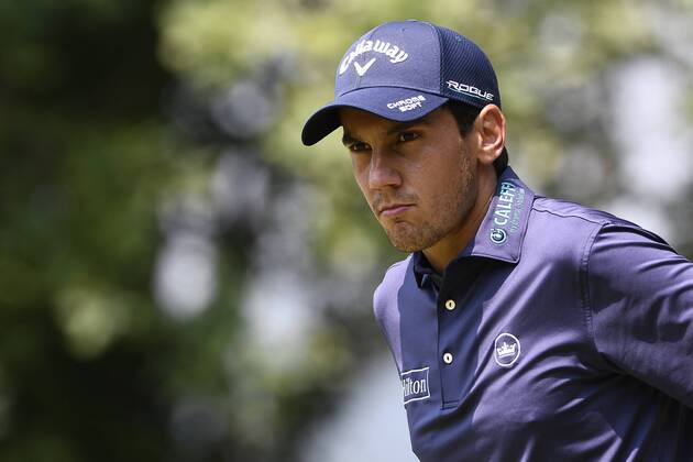 Photo Richard Morgano - LaPresse 02 June 2018 - Brescia (Italy) Golf Garda Golf - Soiano del Garda 75& xb0; Open D Italia Game 3 In the pic: Matteo Manassero  Copyright: xRichardxMorgano LaPresse LaPressx
