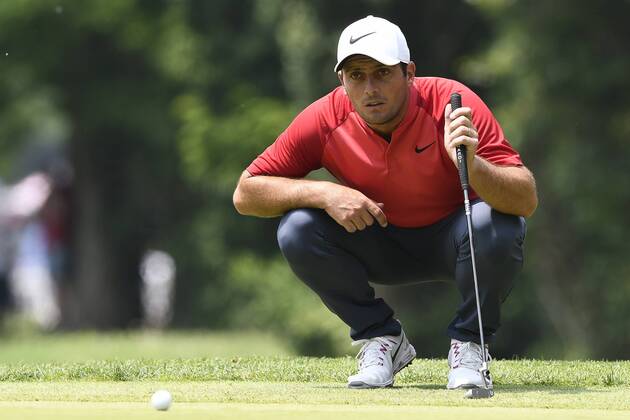 Photo Richard Morgano - LaPresse 02 June 2018 - Brescia (Italy) Golf Garda Golf - Soiano del Garda 75& xb0; Open D Italia Game 3 In the pic: Francesco Molinari  Copyright: xRichardxMorgano LaPresse LaPressx