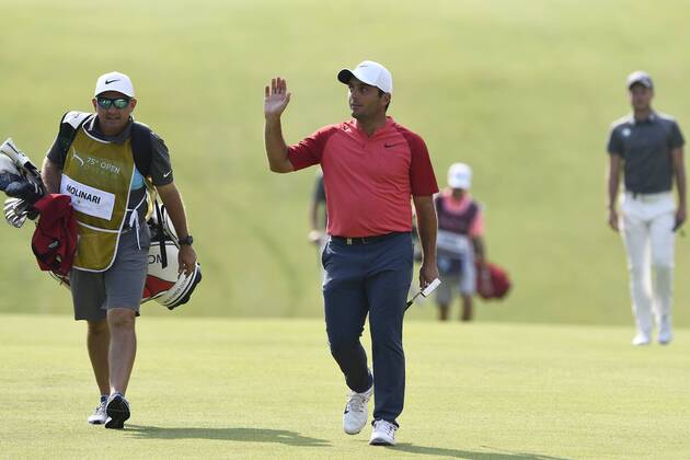 Photo Richard Morgano - LaPresse 02 June 2018 - Brescia (Italy) Golf Garda Golf - Soiano del Garda 75& xb0; Open D Italia Game 3 In the pic: Francesco Molinari  Copyright: xRichardxMorgano LaPresse LaPressx