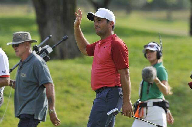Photo Richard Morgano - LaPresse 02 June 2018 - Brescia (Italy) Golf Garda Golf - Soiano del Garda 75& xb0; Open D Italia Game 3 In the pic: Francesco Molinari  Copyright: xRichardxMorgano LaPresse LaPressx