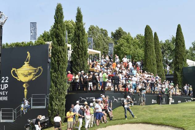 Photo Richard Morgano - LaPresse 02 June 2018 - Brescia (Italy) Golf Garda Golf - Soiano del Garda 75& xb0; Open D Italia Game 3 In the pic: Pubblico  Copyright: xRichardxMorgano LaPresse LaPressx