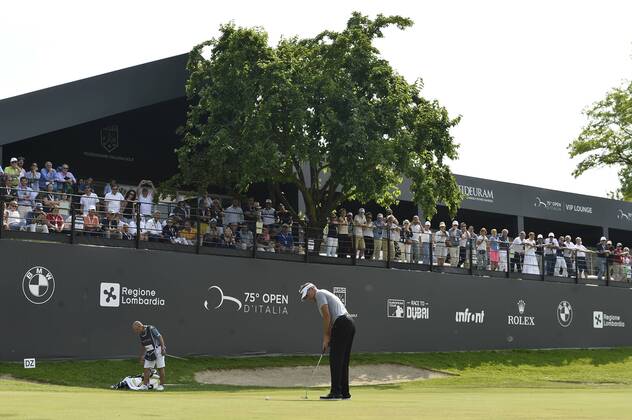 Photo Richard Morgano - LaPresse 02 June 2018 - Brescia (Italy) Golf Garda Golf - Soiano del Garda 75& xb0; Open D Italia Game 3 In the pic: Pubblico  Copyright: xRichardxMorgano LaPresse LaPressx