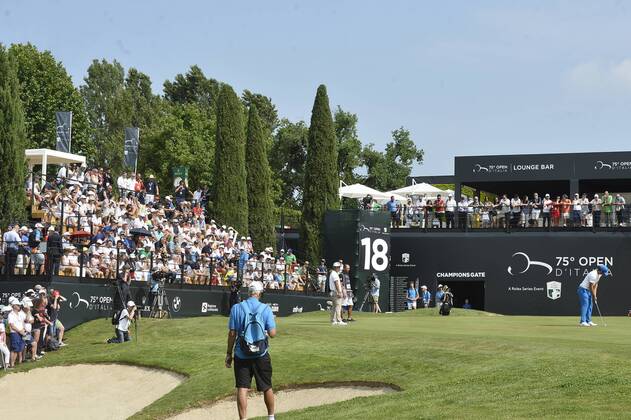 Photo Richard Morgano - LaPresse 02 June 2018 - Brescia (Italy) Golf Garda Golf - Soiano del Garda 75& xb0; Open D Italia Game 3 In the pic: Pubblico  Copyright: xRichardxMorgano LaPresse LaPressx