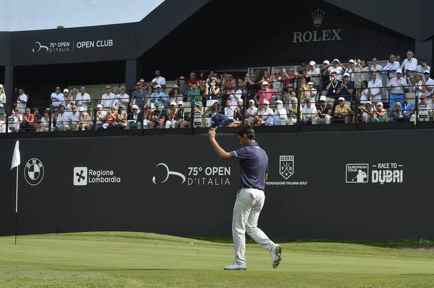 Photo Richard Morgano - LaPresse 02 June 2018 - Brescia (Italy) Golf Garda Golf - Soiano del Garda 75& xb0; Open D Italia Game 3 In the pic: Pubblico  Copyright: xRichardxMorgano LaPresse LaPressx