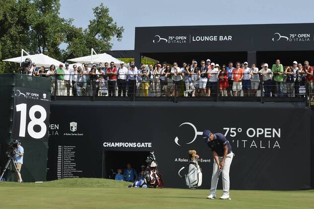 Photo Richard Morgano - LaPresse 02 June 2018 - Brescia (Italy) Golf Garda Golf - Soiano del Garda 75& xb0; Open D Italia Game 3 In the pic: Pubblico  Copyright: xRichardxMorgano LaPresse LaPressx