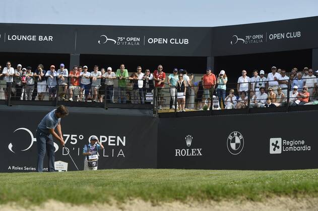 Photo Richard Morgano - LaPresse 02 June 2018 - Brescia (Italy) Golf Garda Golf - Soiano del Garda 75& xb0; Open D Italia Game 3 In the pic: Pubblico  Copyright: xRichardxMorgano LaPresse LaPressx