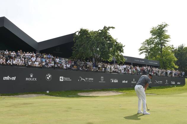 Photo Richard Morgano - LaPresse 02 June 2018 - Brescia (Italy) Golf Garda Golf - Soiano del Garda 75& xb0; Open D Italia Game 3 In the pic: Pubblico  Copyright: xRichardxMorgano LaPresse LaPressx