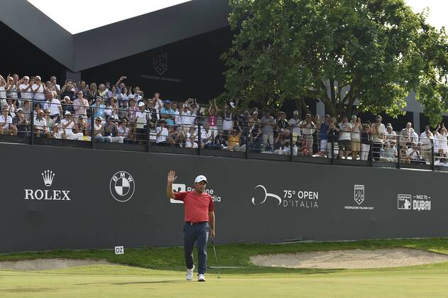 Photo Richard Morgano - LaPresse 02 June 2018 - Brescia (Italy) Golf Garda Golf - Soiano del Garda 75& xb0; Open D Italia Game 3 In the pic: Pubblico  Copyright: xRichardxMorgano LaPresse LaPressx