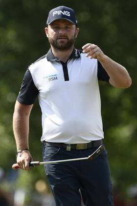 Photo Richard Morgano - LaPresse 02 June 2018 - Brescia (Italy) Golf Garda Golf - Soiano del Garda 75& xb0; Open D Italia Game 3 In the pic: Lee Slattery  Copyright: xRichardxMorgano LaPresse LaPressx