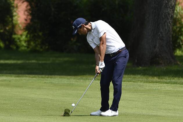 Photo Richard Morgano - LaPresse 03 June 2018 - Brescia (Italy) Golf Garda Golf - Soiano del Garda 75& xb0; Open D Italia Game 4 In the pic: Matteo Manassero  Copyright: xRichardxMorgano LaPresse LaPressx