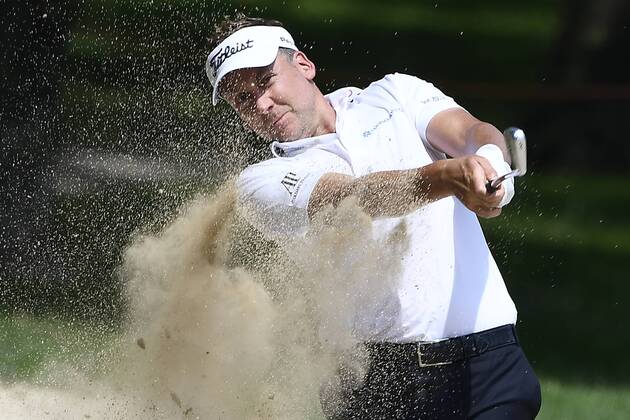 Photo Richard Morgano - LaPresse 03 June 2018 - Brescia (Italy) Golf Garda Golf - Soiano del Garda 75& xb0; Open D Italia Game 4 In the pic: Ian Poulter  Copyright: xRichardxMorgano LaPresse LaPressx